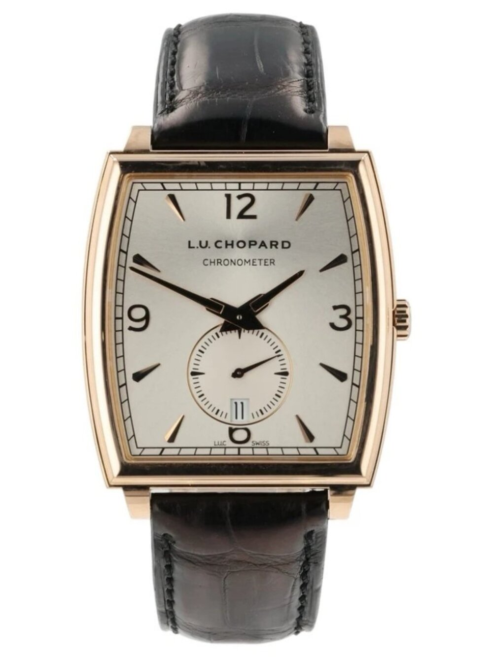 Chopard LUC Silver Dial 18k Rose Gold 40mm Automatic Men’s Watch